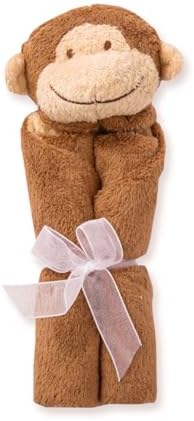 Angel Dear - Brown Monkey, Blankie, 1 Count (Pack of 1)