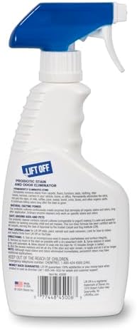 Lift Off Probiotic Stain & Odor Remover, 16 fl oz, 45006