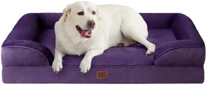 EHEYCIGA Orthopedic XXL Dog Bed, Waterproof Washable XL Big Pet Bed 46"