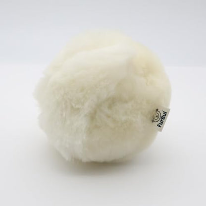 Real Sheepskin Snuggle Ball for Dogs