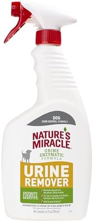 Nature's Miracle Dog Urine Remover, Enzymatic Cleaner, 24 oz