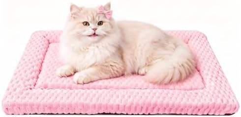 Cat Bed Mat - Durable & Cute Crate Beds for Extra Small Dogs & Cats, Comfortable Kennel Pad for Home, Crate & Travel