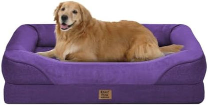 Chez Paw Waterproof Orthopedic XL Dog Bed for Large and Extra Large Dogs