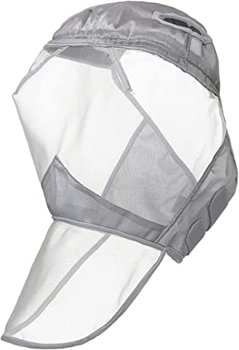 Harrison Howard CareMaster Horse Fly Mask Large Eye Space Full Face No Ears Moonlight Silver Small Pony