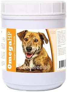 Healthy Breeds Plott Omega HP Fatty Acid Skin and Coat Support Soft Chews 90 Count