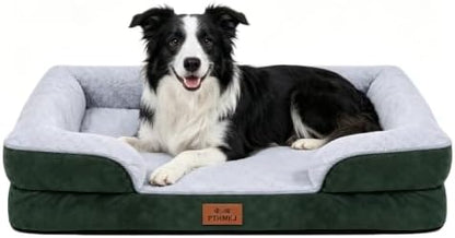 Orthopedic Dog Beds Large Sized Dog, Memory Foam Dog Bed Couch, 36"L