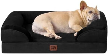 EHEYCIGA Orthopedic Dog Bed Medium Size Dog, Waterproof Washable Pet Beds