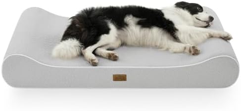 COZY KISS Orthopedic Dog Bed, for Extra Large Dogs up to 140 lbs, 51x36x8in