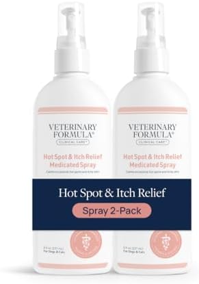 Veterinary Formula Clinical Care Hot Spot & Itch Spray, 16 oz, 2-Pack
