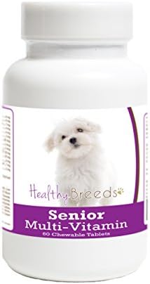 Healthy Breeds Maltese Senior Dog Multivitamin Tablets 60 Count