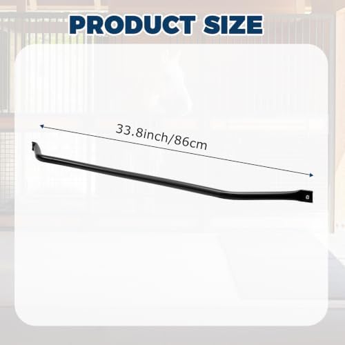 4Pcs Blanket Bar,Wall Mounted Horse Blanket Rack for Hanging Blanket,33.8"