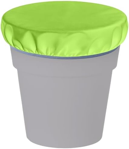 2-5 Gallon Horse Bucket Cover, Waterproof Horse Feed Bucket Cover, Lightweight and Easy to Use (Excluding Bucket, Neon Green)
