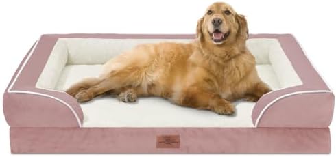 Comfort Expression Waterproof Orthopedic Dog Bed for Extra Large Dogs