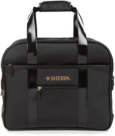 Sherpa Tote Around Town Travel Pet Carrier with Stay Clean Technology - Black, Medium