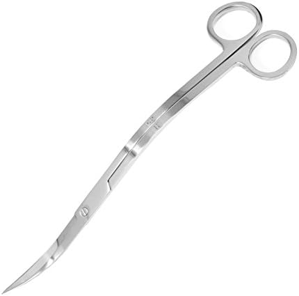 Mandala Crafts Stainless 10" Wave Fish Tanks Terrariums Aquarium Scissors
