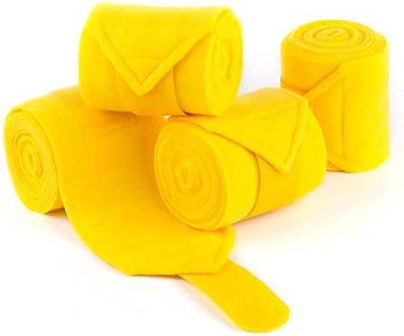 Horse Polo Wraps 2.5m Equestrian Leg Bandage Wrap Set of 4 Packs