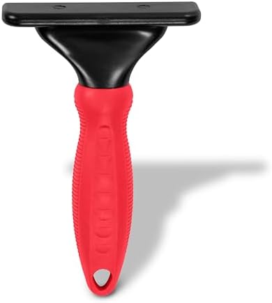 Paw Brothers Deshedding Tool, Deshedding Brush for Dogs and Cats, Professional Dog Grooming for Shedding, Pet Hair Remover, Fur Removal Brush for Medium and Long Pet Hair, 4" x 6", Large