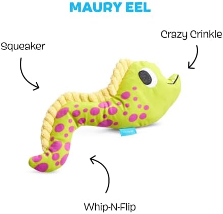 BarkBox Maury EEL Plush Dog Toy
