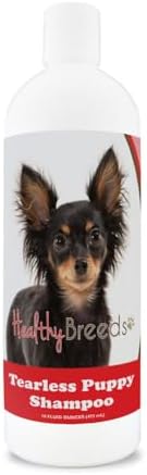 Healthy Breeds Russian Toy Terrier Tearless Puppy Dog Shampoo 16 oz