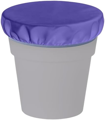 2-5 Gallon Horse Bucket Cover, Waterproof Horse Feed Bucket Cover, Lightweight and Easy to Use (Excluding Bucket, Purple)