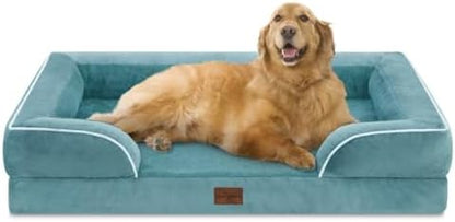 Comfort Expression Waterproof Orthopedic Dog Bed for Extra Large Dogs
