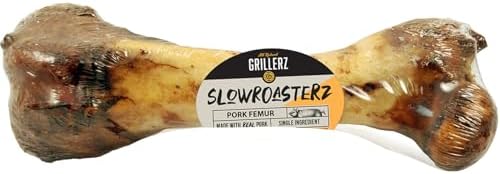 Grillerz Pork Femur Bone, Rawhide-Free, 1 Count