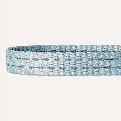 Amazon Basics Reflective & Adjustable Dog Collar, Woven Polyester, High-Viz Reflective Threads, Quick-Release Buckle, Metal D-Ring, Durable, Fast-Drying, Size XS, Blue