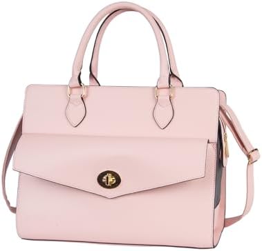 Stylish Pet Carrier Purse Leather Bag for Small Dogs Cats Puppy,Airline Approved Soft-Sided Carriers (Pink)