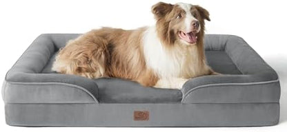 Bedsure Orthopedic Dog Beds Large Sized Dog with Removable Washable Cover