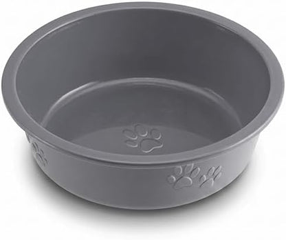 Loving Pets Dolce Luminoso Dog Bowl, Small, Silver