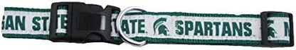 COLLEGE MICHIGAN STATE SPARTANS Dog Collar, Medium