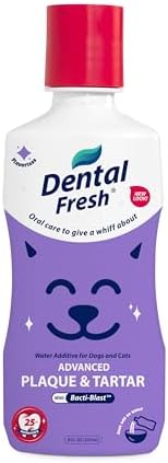 Dental Fresh Advanced Water Additive for Dogs & Cats, 8 fl oz