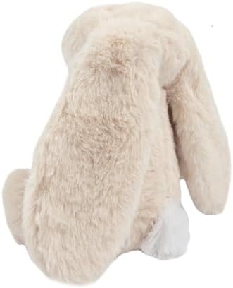 Best Pet Supplies Bunny Buddy Squeaky Plush Dog Toy - Beige, Medium