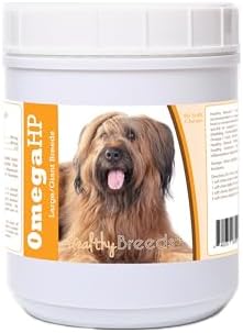 Healthy Breeds Briard Omega HP Fatty Acid Skin and Coat Support Soft Chews 90 Count