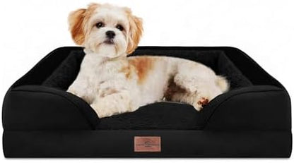 Comfort Expression Waterproof Orthopedic Dog Bed for Medium Size Dog