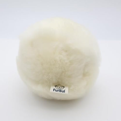 Real Sheepskin Snuggle Ball for Dogs