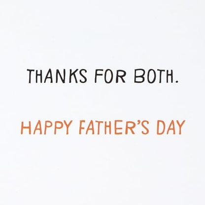Hallmark Shoebox Funny Father's Day Card for Dad (Kick and Save Your Butt)