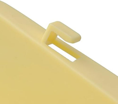 Litewoo Rabbit Hanging Hay Feeder Rack Wall-Mounted for Guinea Pig, Yellow