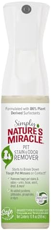 Nature's Miracle Simply Pet Stain and Odor Remover, 10 oz