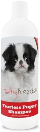Healthy Breeds Japanese Chin Tearless Puppy Dog Shampoo 16 oz