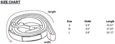 Puppia Two Tone Dog Lead Strong Durable Comfortable Grip Walking Training Leash for Small & Medium Dog, Royal, Small