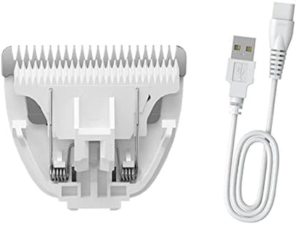 Upgrade Your Pet Grooming Game Professional Replacement Blades and Charging Cord - Safe, Sharp, and Easy to Use