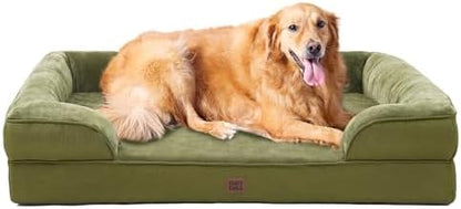 EHEYCIGA Orthopedic Extra Large Dog Bed, Waterproof Washable XL Pet Bed 44"