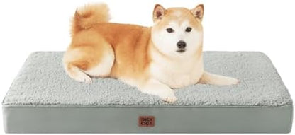 EHEYCIGA Orthopedic Dog Bed Large with Removable Washable Cover, 36x27