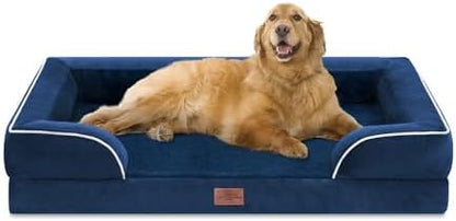 Comfort Expression Waterproof Orthopedic Dog Bed for Extra Large Dogs