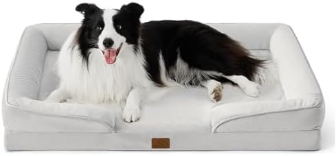 Bedsure Orthopedic Dog Beds Large Sized Dog with Removable Washable Cover