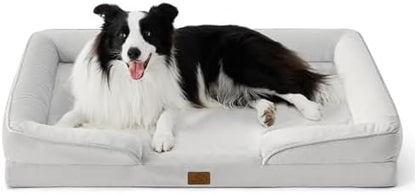 Bedsure Orthopedic Dog Beds Large Sized Dog with Removable Washable Cover