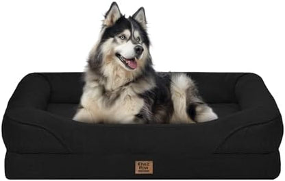 Chez Paw Orthopedic Washable XXL Dog Bed for Extra Large Dogs