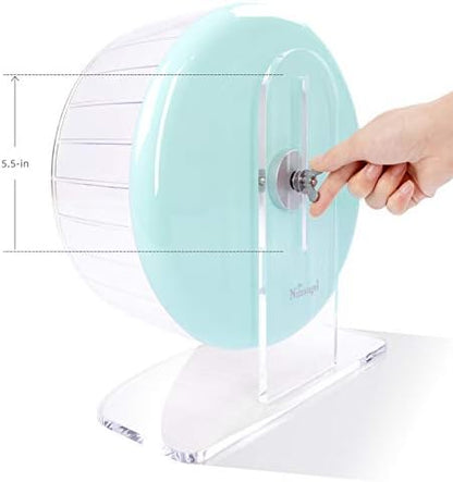 Niteangel Super-Silent Hamster Exercise Wheels: Quiet 11 inch Running Wheel