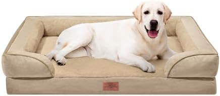 Comfort Expression Waterproof Orthopedic Dog Beds for Extra Large Dog
